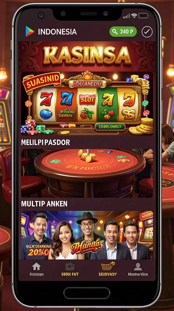 Gambar ketiga menampilkan kustomisasi karakter yang menarik.
