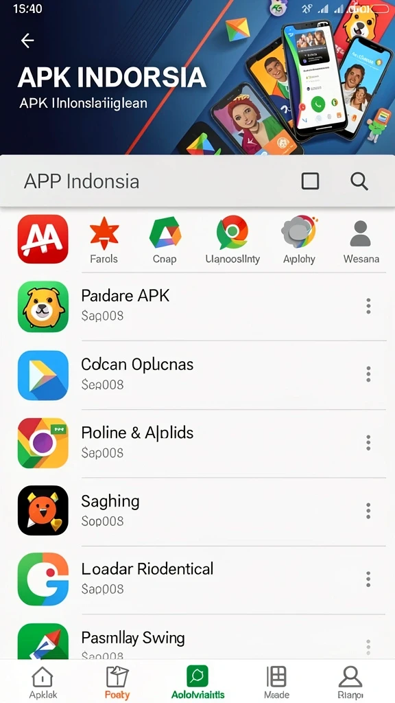 Fitur pencarian konten yang cepat dan efisien.