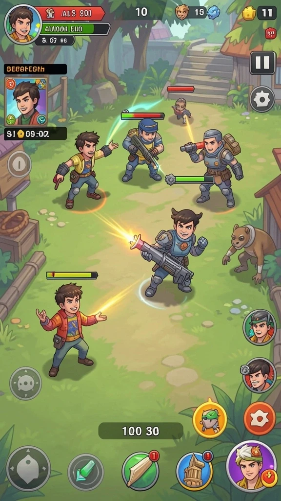 Fitur multiplayer yang memfasilitasi interaksi antar pemain.