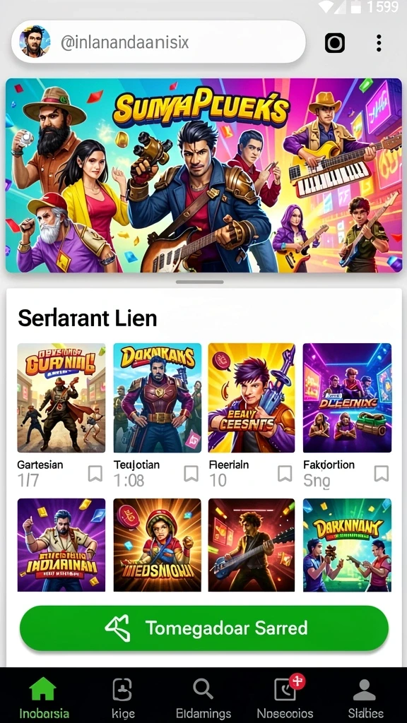 Grafis yang menakjubkan saat bermain.