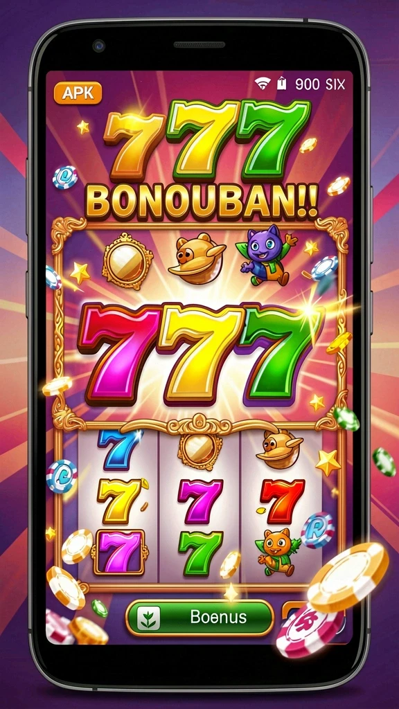 Screenshot menampilkan gulungan permainan dengan tema petualangan.