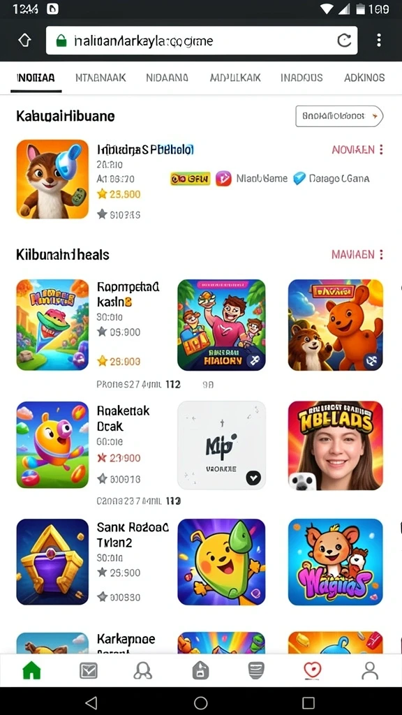 Karakter unik yang bisa dipilih sesuai selera.