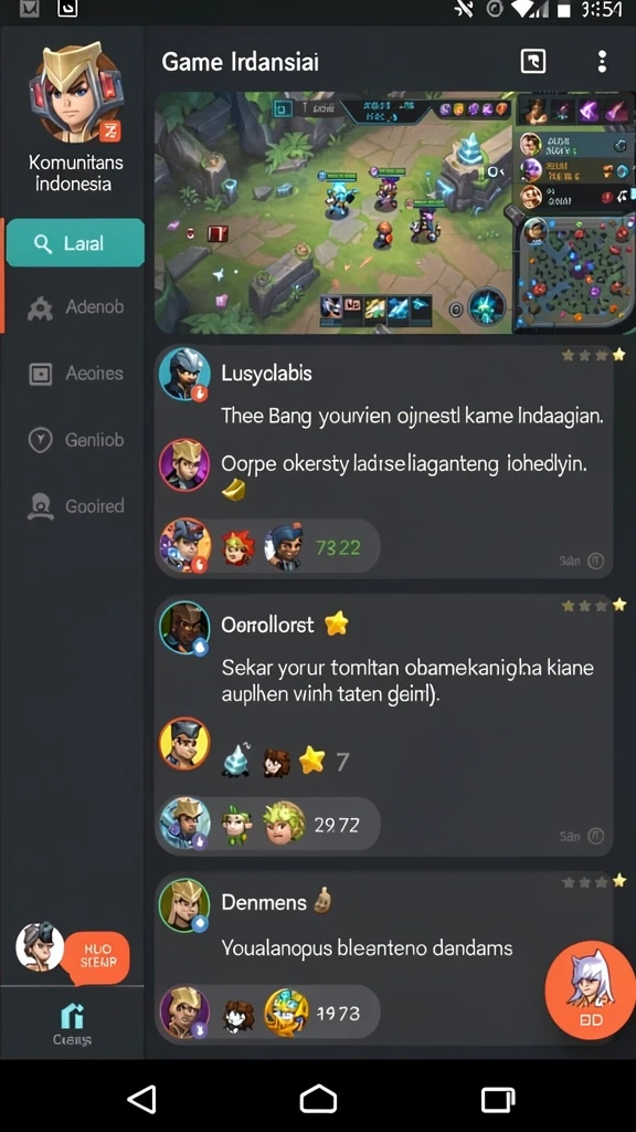 Beragam karakter menarik untuk dijelajahi.