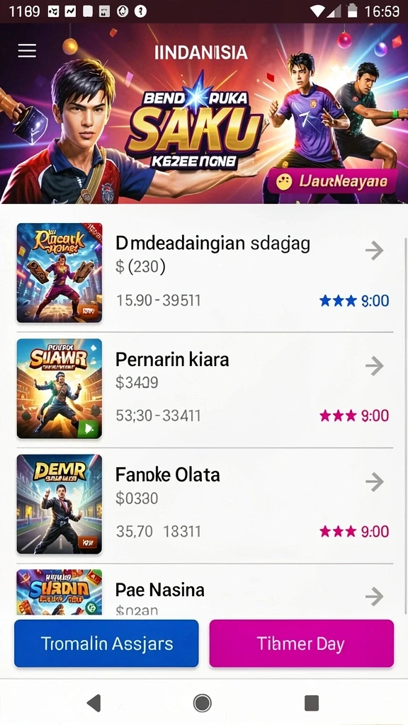 Event menarik dengan hadiah yang menggiurkan.