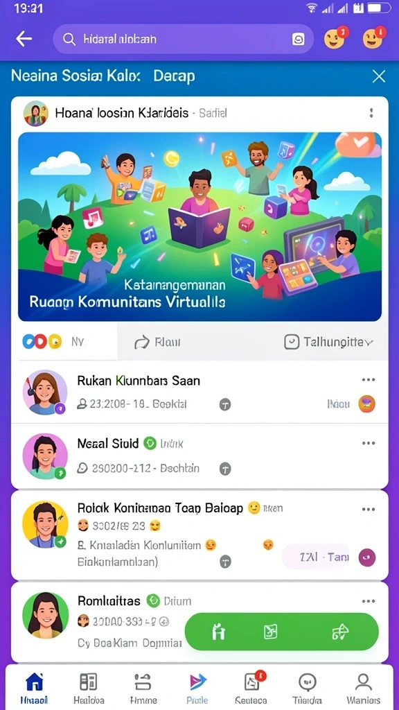 Tampilan antarmuka yang ramah pengguna dan intuitif.