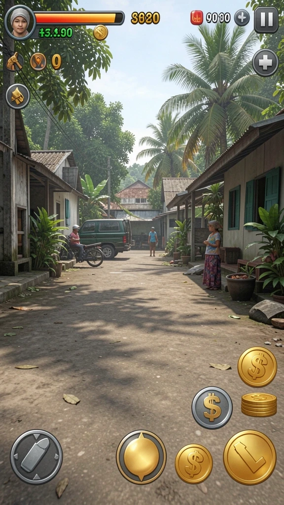 Tampilan antarmuka yang sederhana dan menarik.