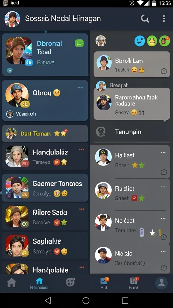 Tampilan antarmuka yang menarik dan ramah pengguna.