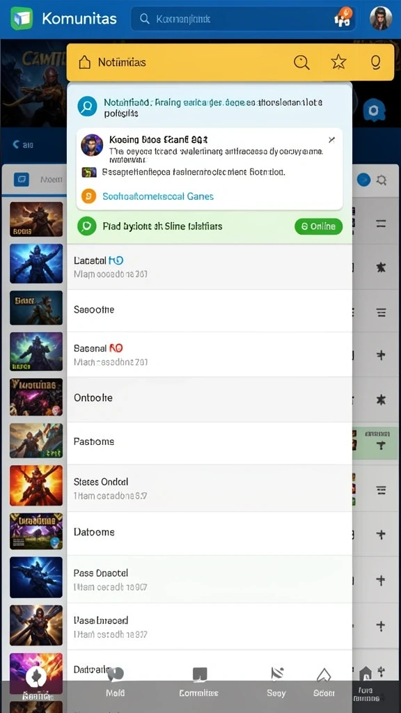 Fitur multiplayer untuk bermain dengan teman.