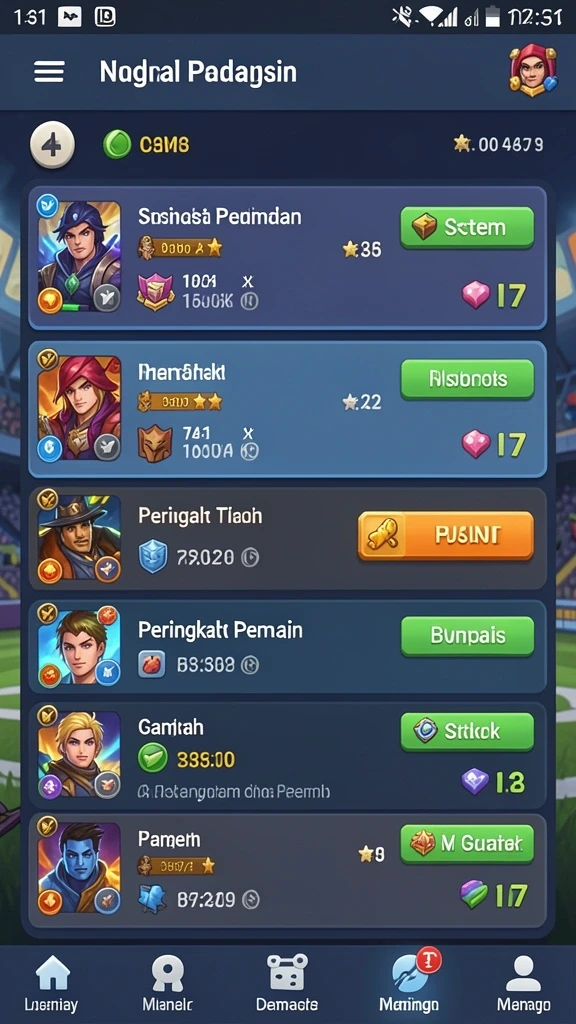 Pemandangan level yang indah dan menantang di GACORMAX.