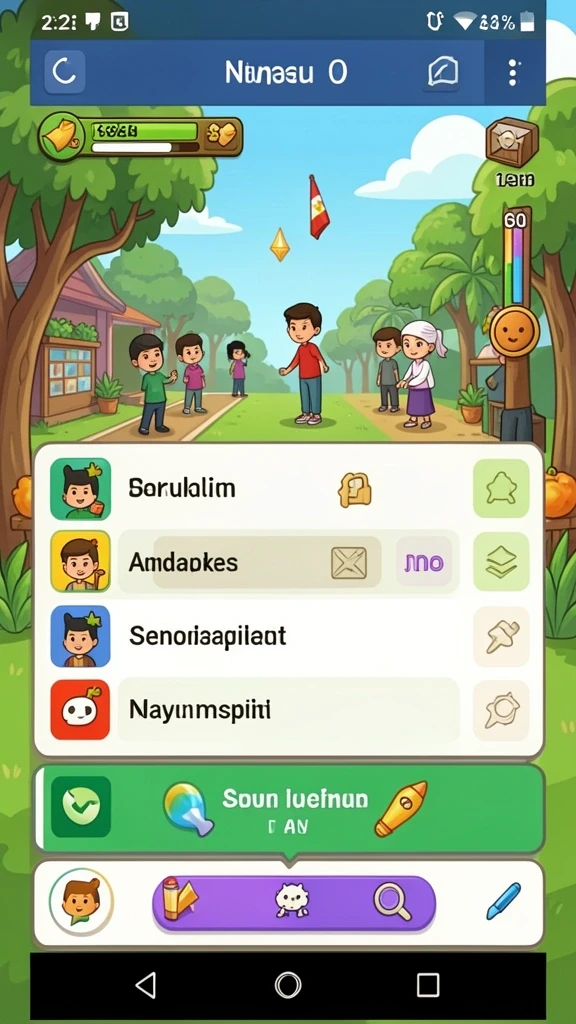 Beragam fitur menarik untuk eksplorasi pemain.