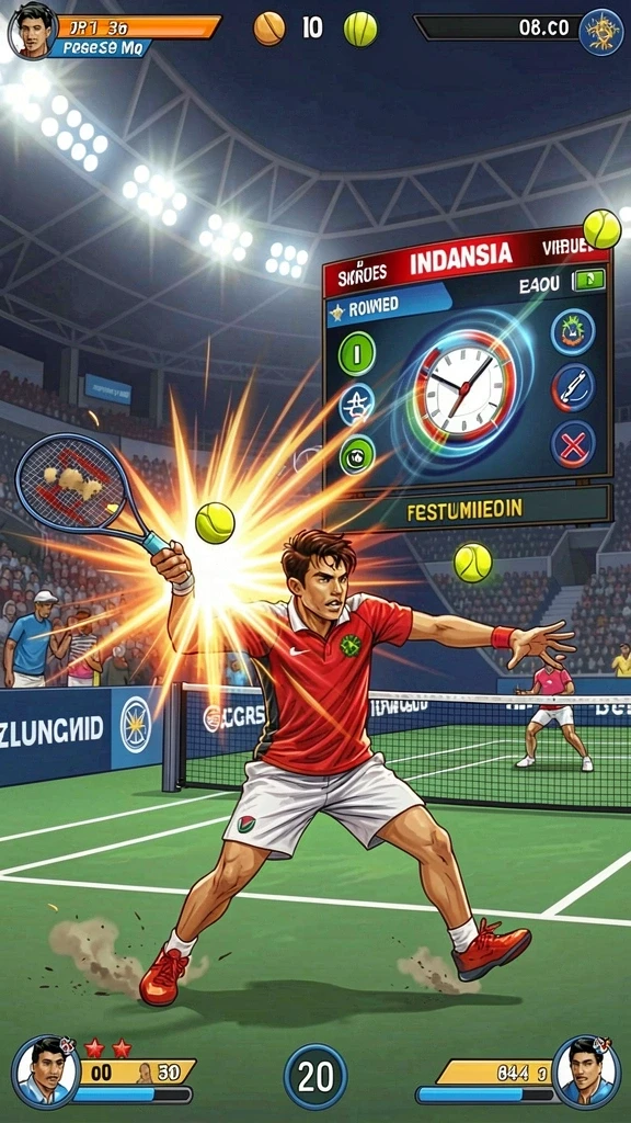 Gameplay seru dengan berbagai mode permainan yang tersedia.
