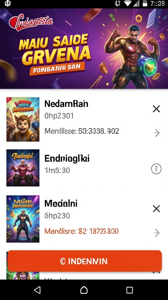 Grafis yang memukau dan pengalaman bermain yang seru.