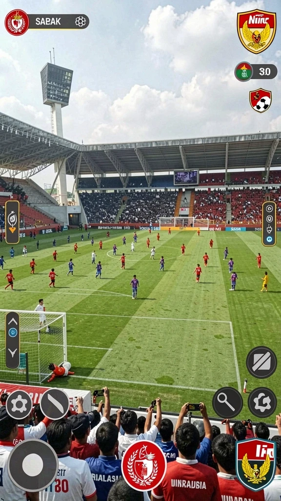 Tampilan utama game dengan grafis menarik.
