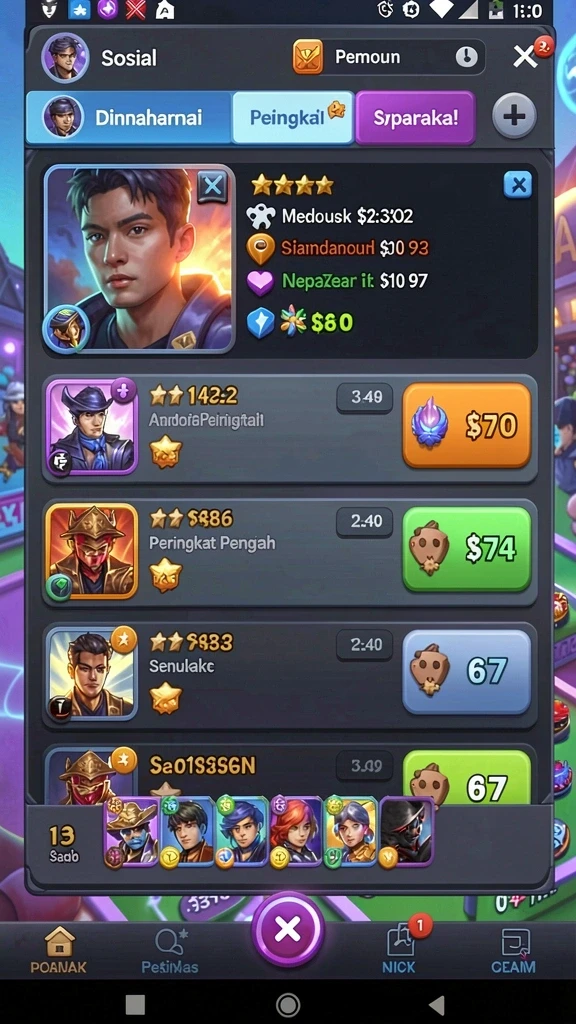 Screenshot gameplay menunjukkan level yang menantang.