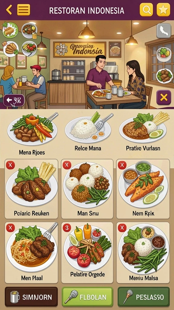 Grafis berkualitas tinggi yang membuat pengalaman bermain semakin seru.