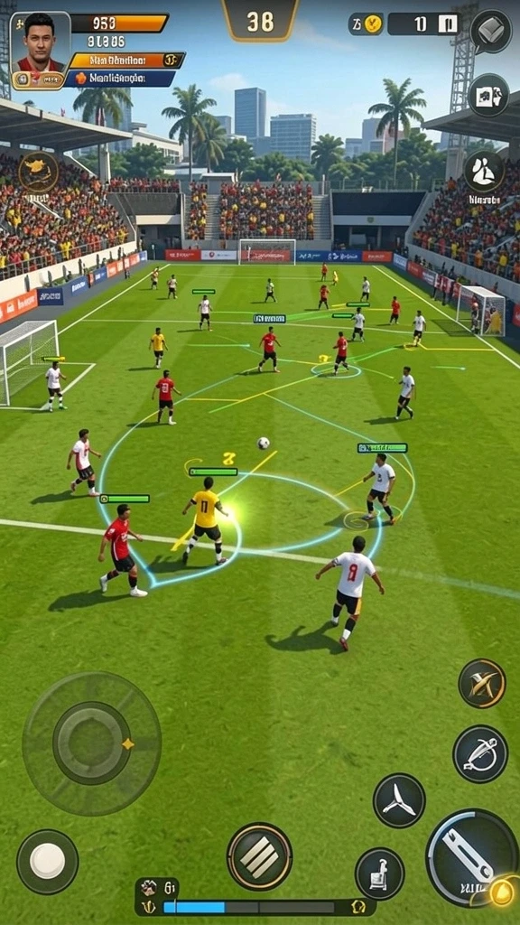 Screenshot aplikasi menampilkan antarmuka pengguna yang menarik.