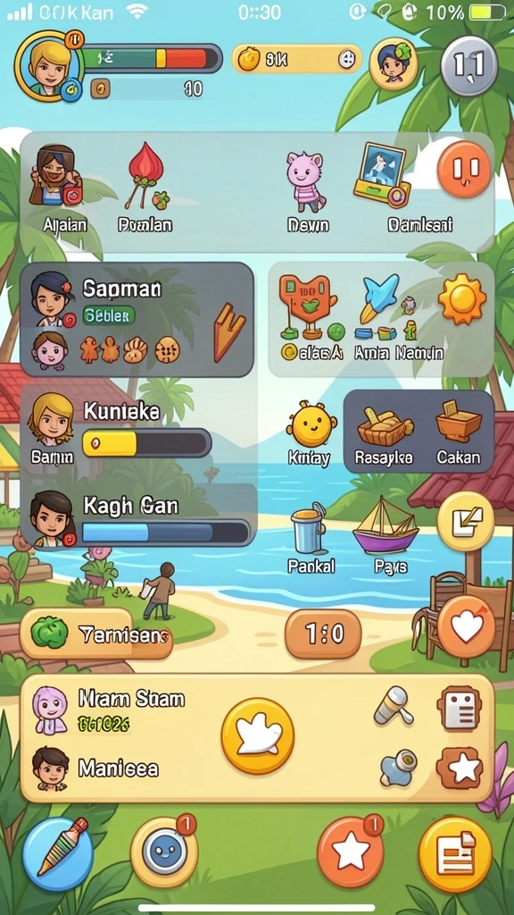 Tampilan menarik dari antarmuka MEGA188.