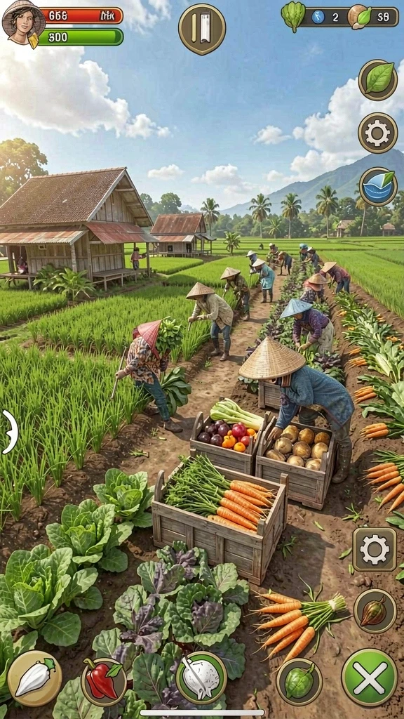 Tantangan harian yang menambah keseruan permainan.
