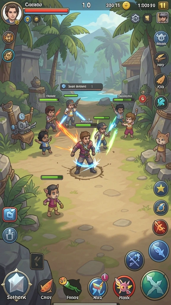 Gameplay yang dinamis dan penuh tantangan.