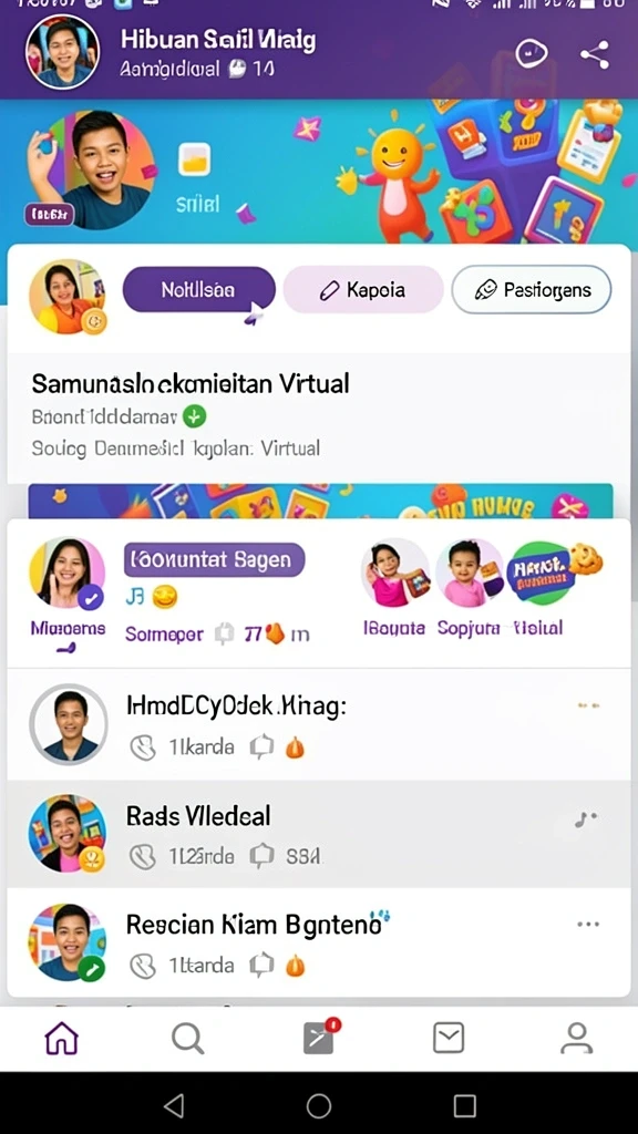 Tampilan antarmuka pengguna yang ramah.