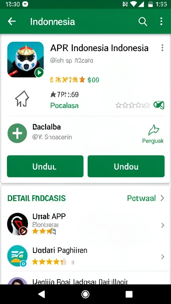 Tampilan awal yang menarik dan intuitif.