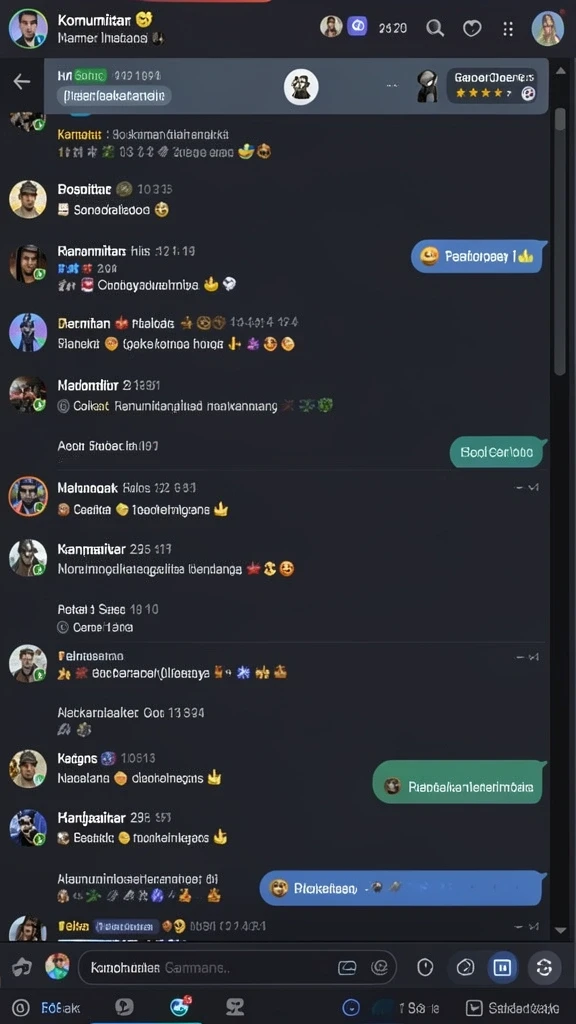 Tampilan antarmuka game yang menarik dan user-friendly.