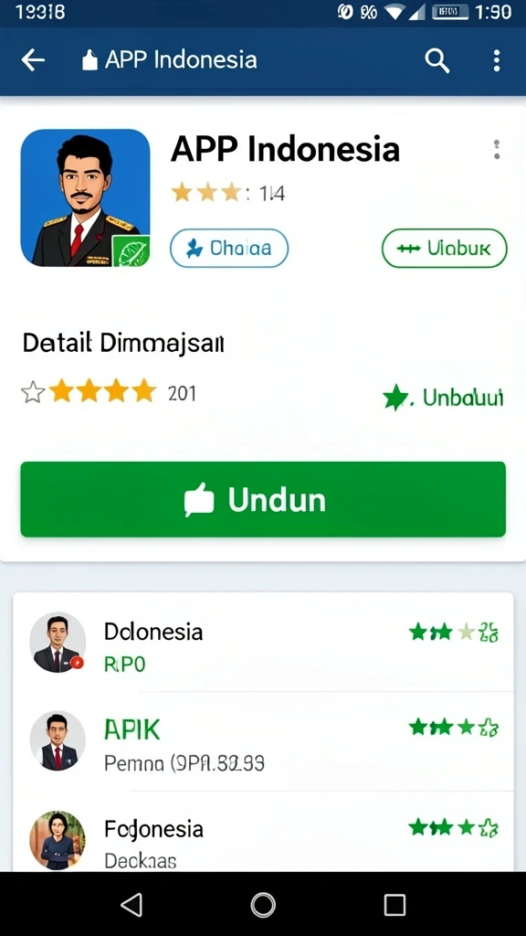 Antarmuka pengguna yang mudah digunakan.