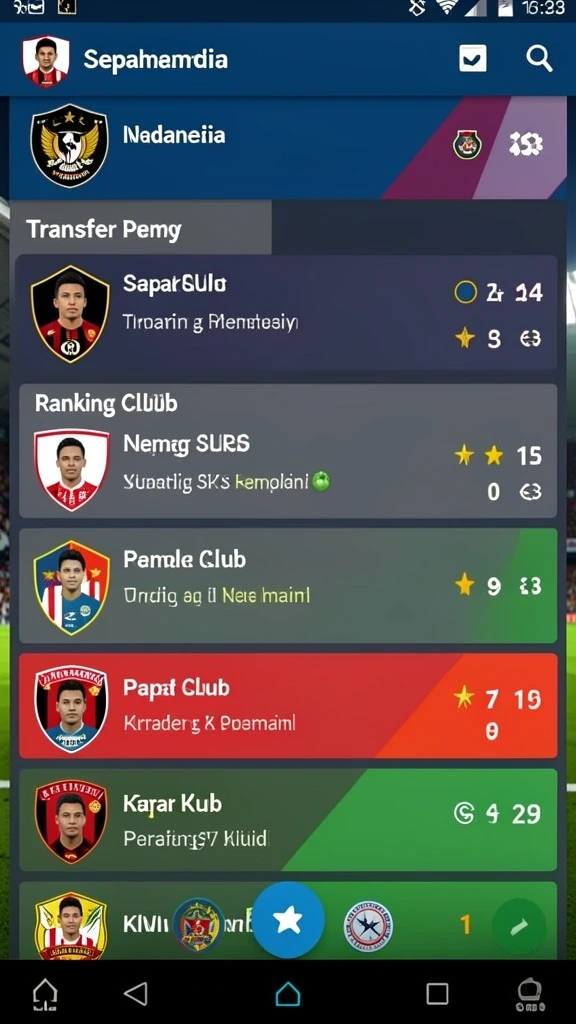 Tangkapan layar karakter yang bisa dikustomisasi.