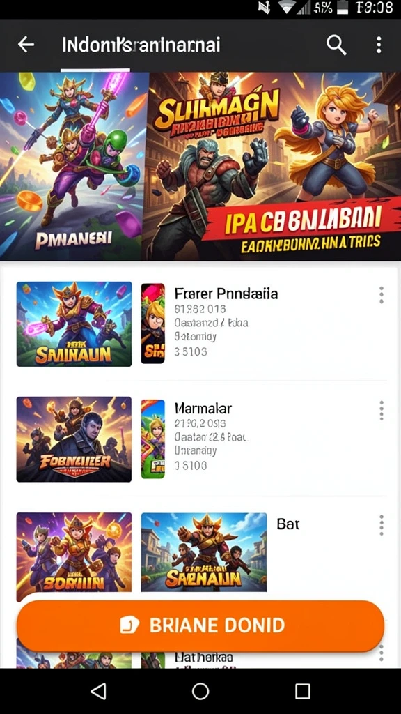 Tampilan antarmuka yang user-friendly dan menarik.