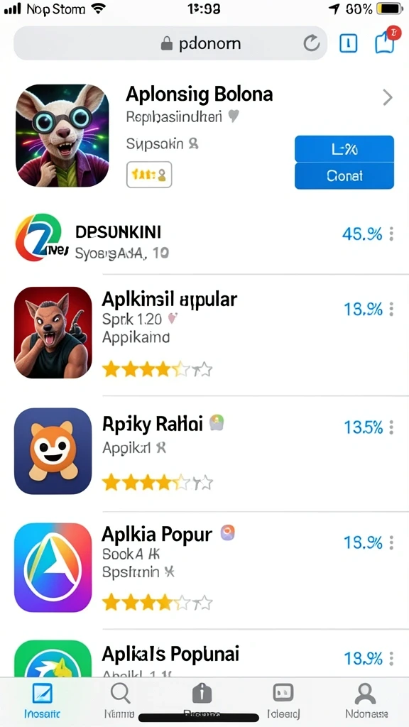 Beragam fitur menarik dalam permainan.